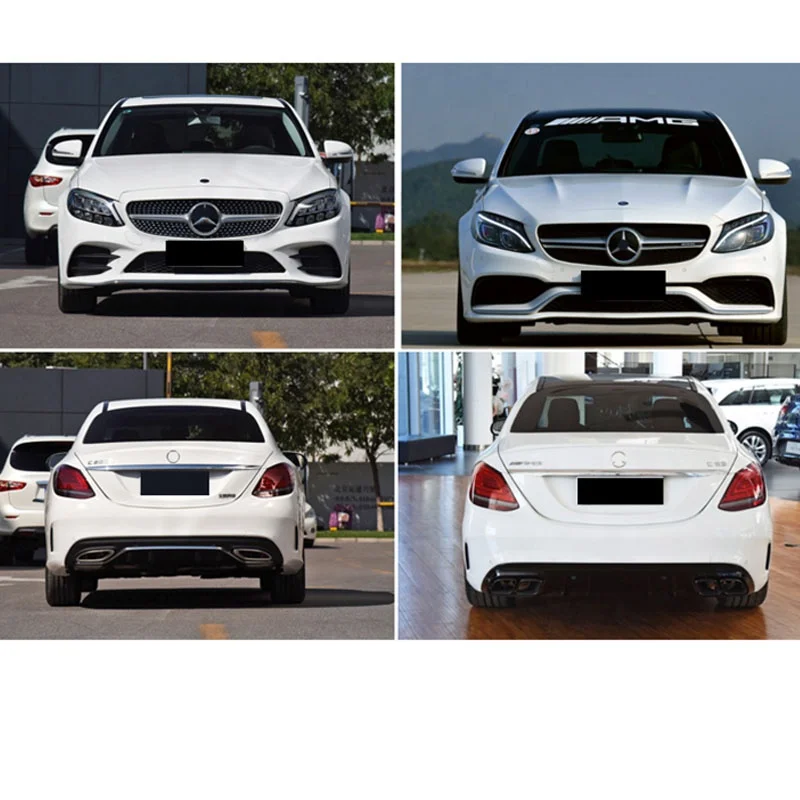 front bumper for Mercedes Benz C- Class C200L modified C63 AMG high quantity factory price 2015 2016 2017 2018