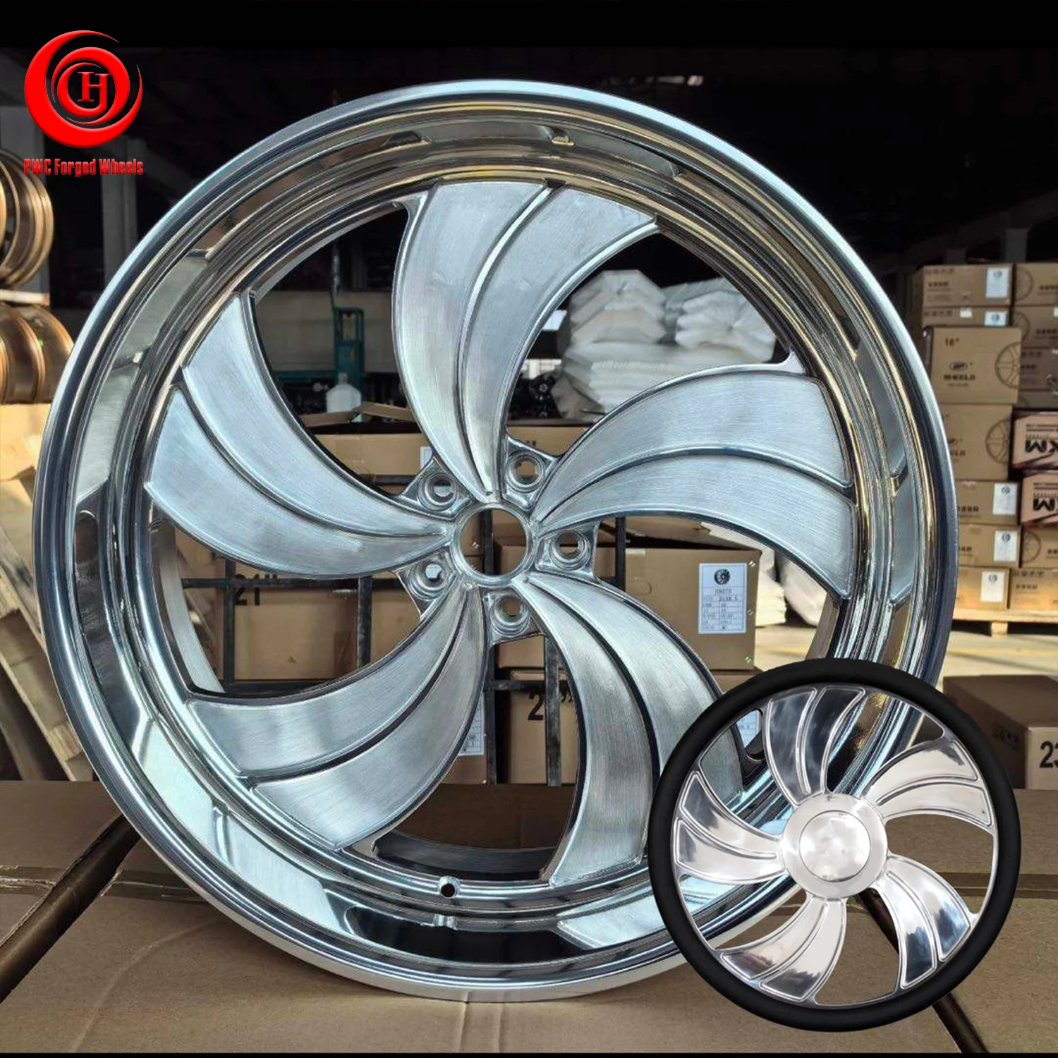 Custom 15 Inch Steering Wheel Match Car Wheel Style for GMC Cadillac