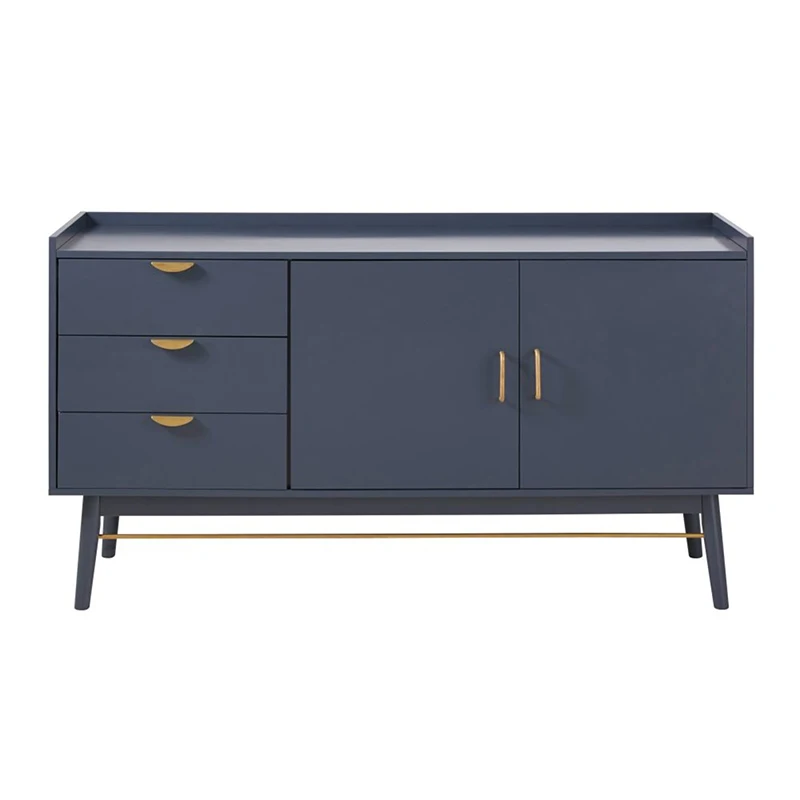 Современный деревянный буфетный шкаф с 3 ящиками и 2 дверцами