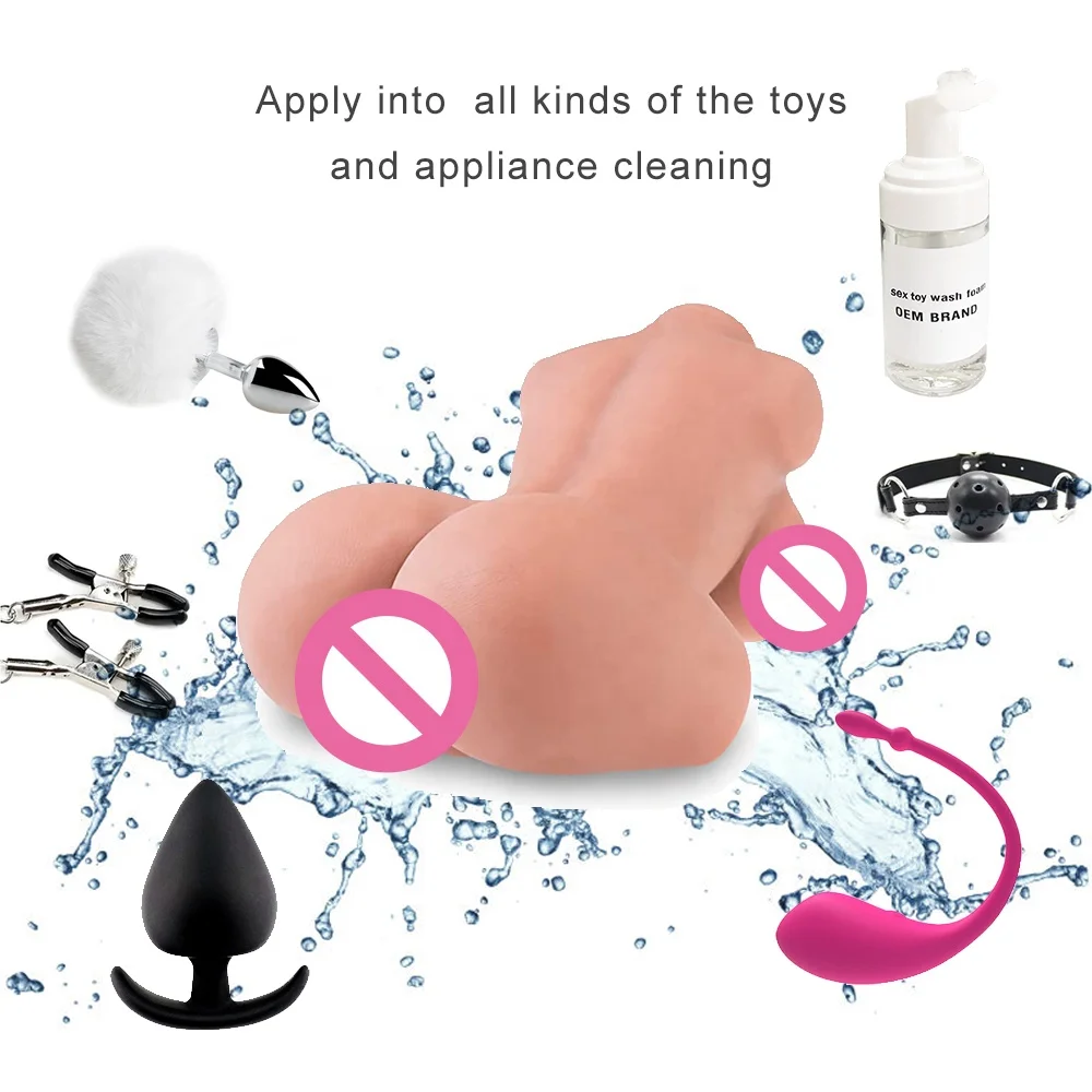 China Factory supply  Private Label sterilize   Sex toy Cleaner for masturbate and vibrator or other sexy appliance