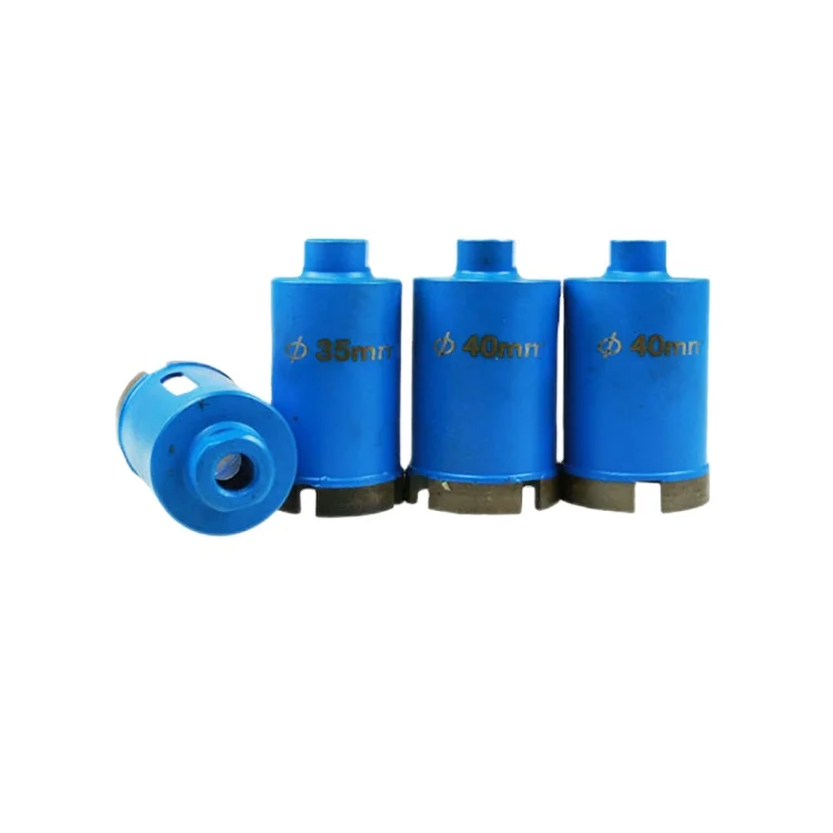 M14 Thread 6-130mm Concrete Hole Saw 18mm Diameter Diamond Crown Hollow Drill Bit Granite Stone Core Welded Bit-Steel Marble
