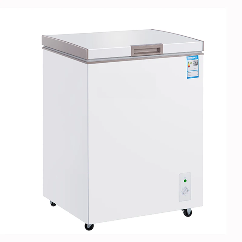  BD-155K бытовой техники маленькие тонкие температуры 155L Прямая поставка холодильник груди мини Морозильный аппарат для глубокого