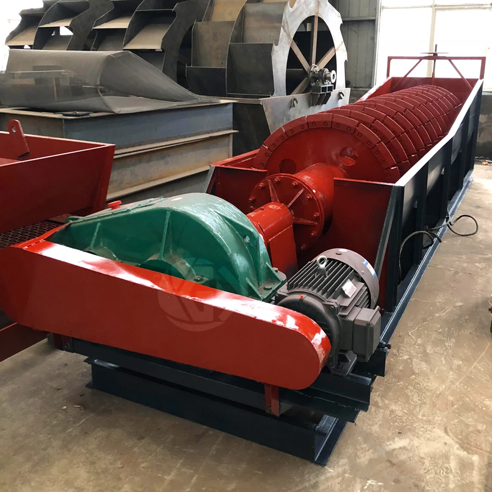 High Efficiency Coal Mining Crushing Process Spiral Silica Screw Sand Washing Machine Price For Sale
