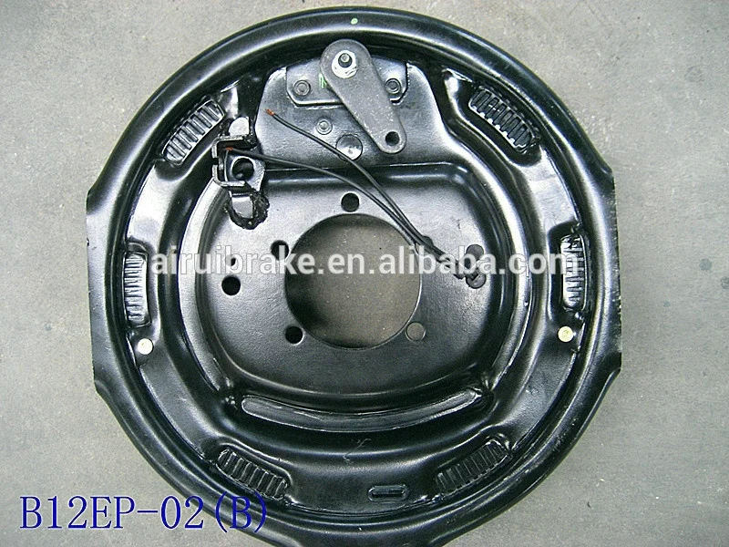 Factory Producedelectric brakes factory RVs  Campers direct sales 12' Electric backing plate with parking assembly Trailer acc