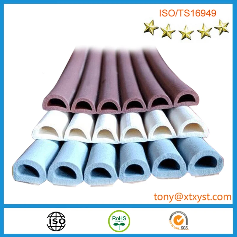 XYST Sponge  Foam type-D  Sealing Strip  for window or door