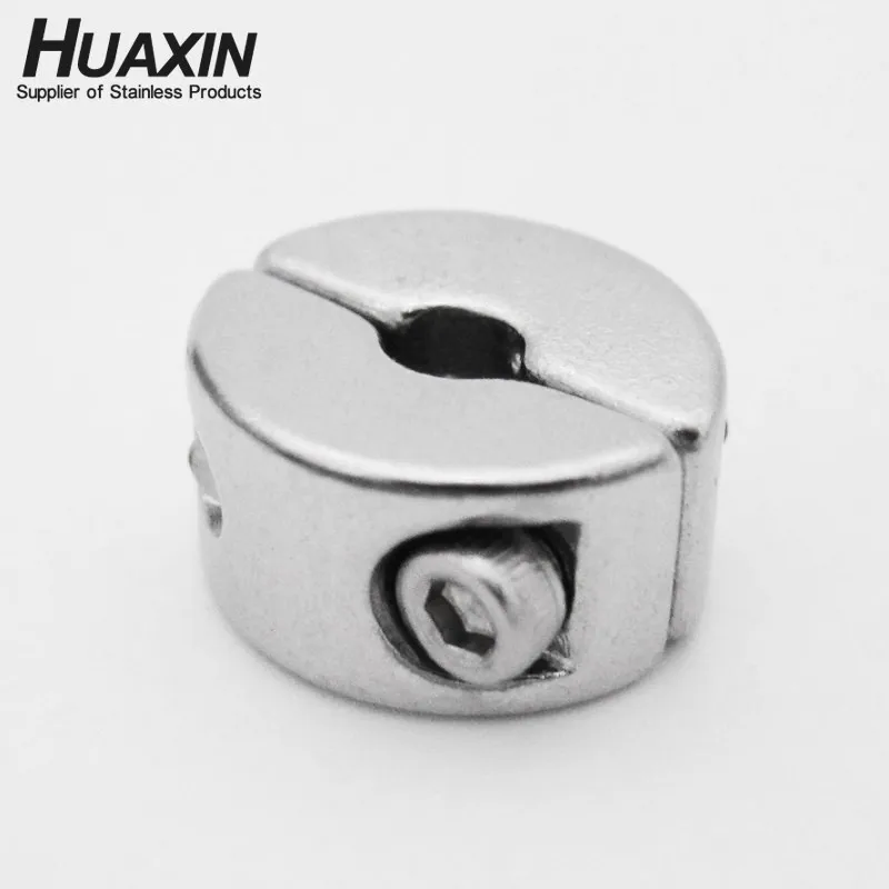 Heavy Duty SUS304 316 Stainless Steel Wire Rope Clamp Round Clip Rigging Cable Clip