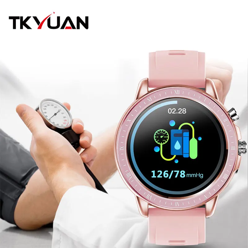 Tkyuan S02 Sport Montre Smart Bracelet Wristband Watch Blood Pressure Heart Rate Monitor Waterproof Sport Health Wristwatches