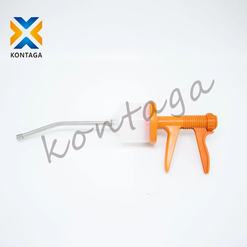 Large capacity plastic medicine feeding 300ml syringe veterinary drencher for sheep,cow