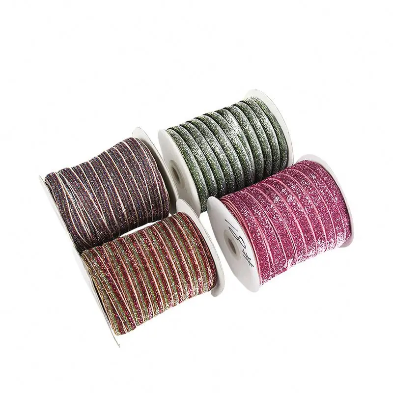 5/8' (15mm) Elastic Sparkle Ribbon For Hair Ornaments  and Hair Band