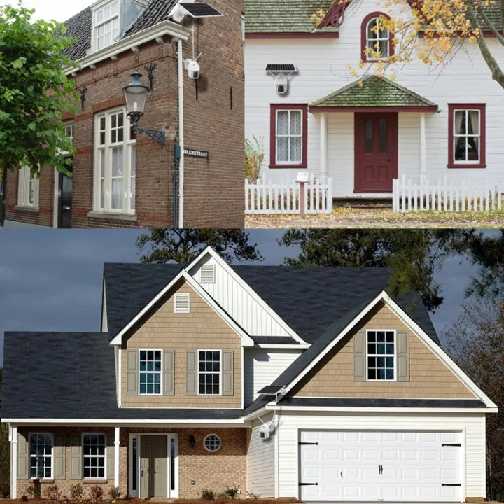 High resolution waterproof HD 1080P camera system smart Solar wifi  camera module