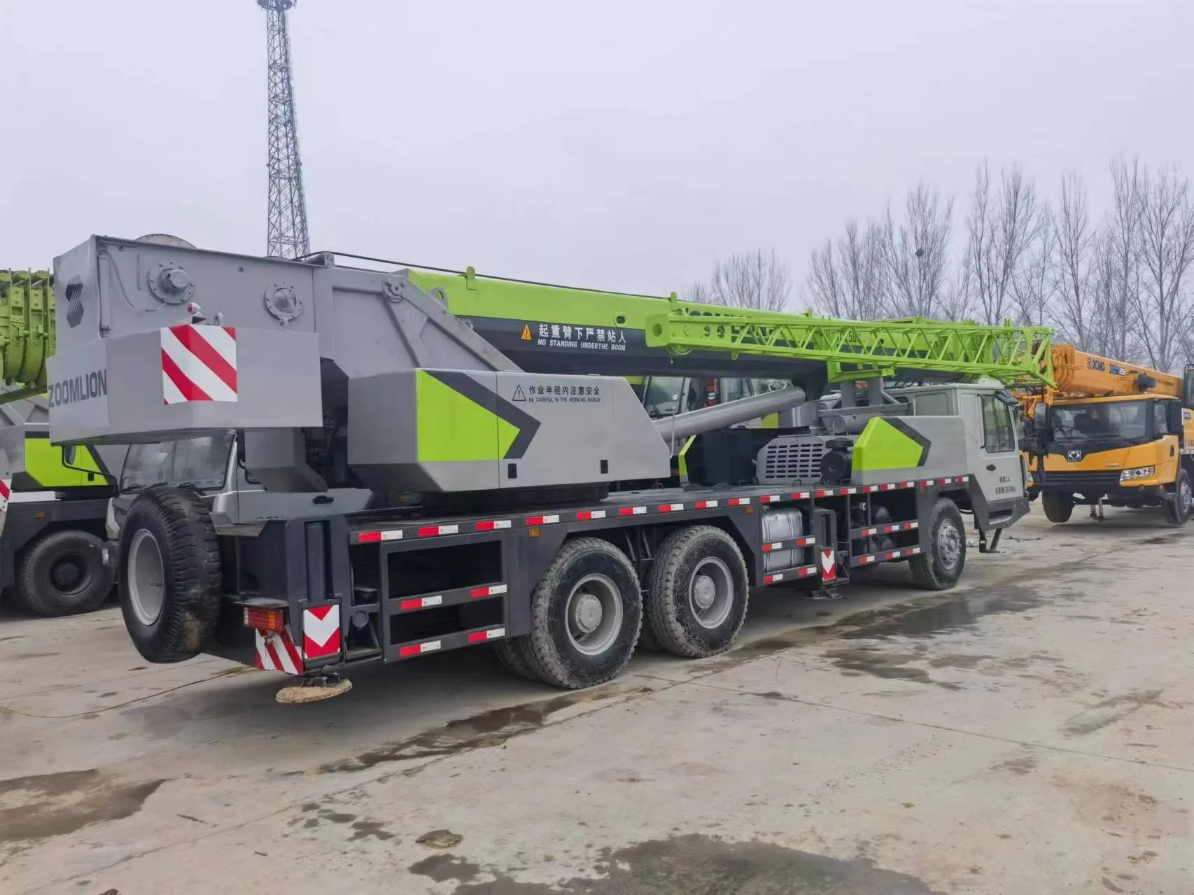 Полностью производительный Zoomlion 25 тонн краны/китайский ZTC25V/ZTC25 QY25V/QY25/ ZTC800 Подержанный мобильный автокран для продажи