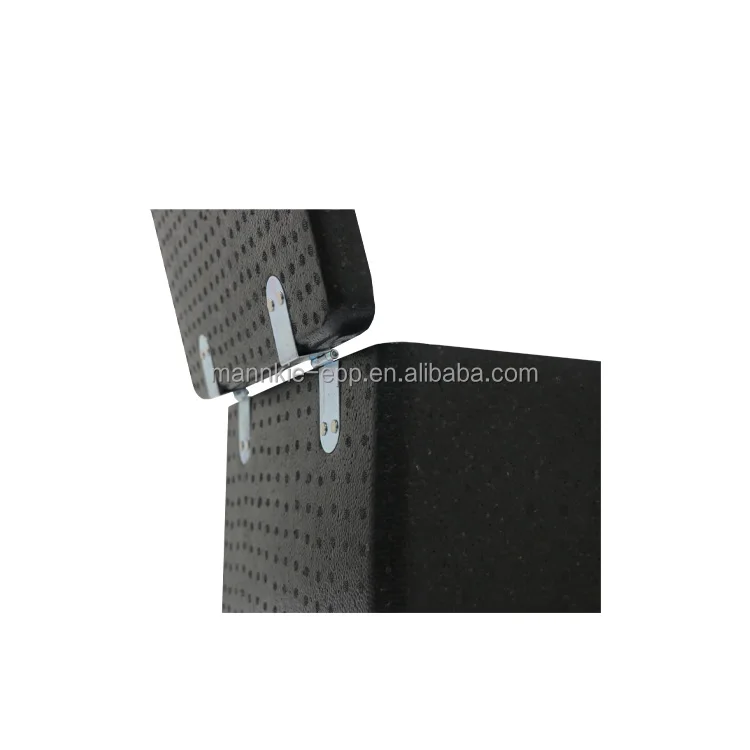 MK Black delivery thermo food insulation thermal epp foam box epp foam box with hinge for delivery