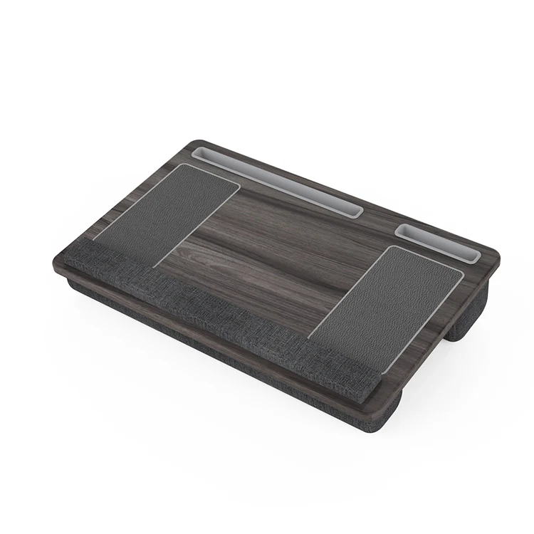 
Factory custom logo multifunction solid wood laptop lap desk folding adjustable bamboo computer lap desk table for bed/study 