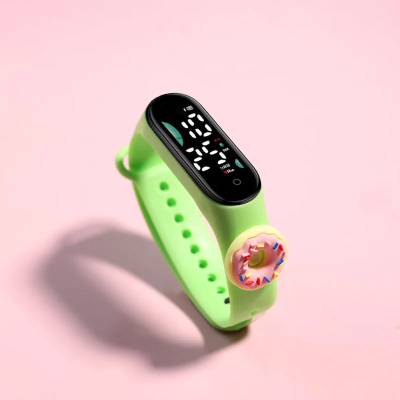 2023 Fashion Cartoon Touch Kids Watches Cartoon  CUSTOM Digital Child watch For Boys Girls LED Display Clock Relogio