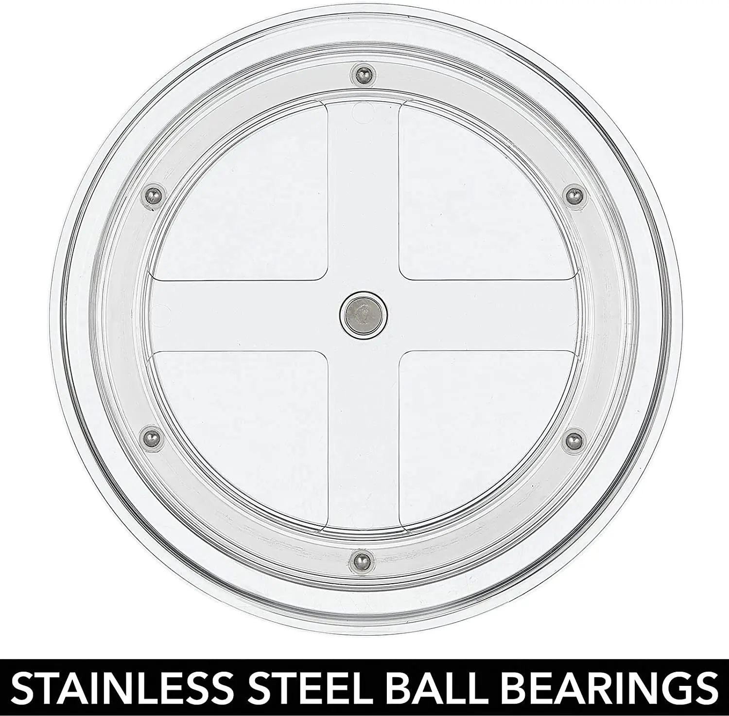 2022 New LayerKitchen Spice Multifunctional Rotating Storage Rack Bathroom Cosmetic Storage Tray Clear Lazy Susan