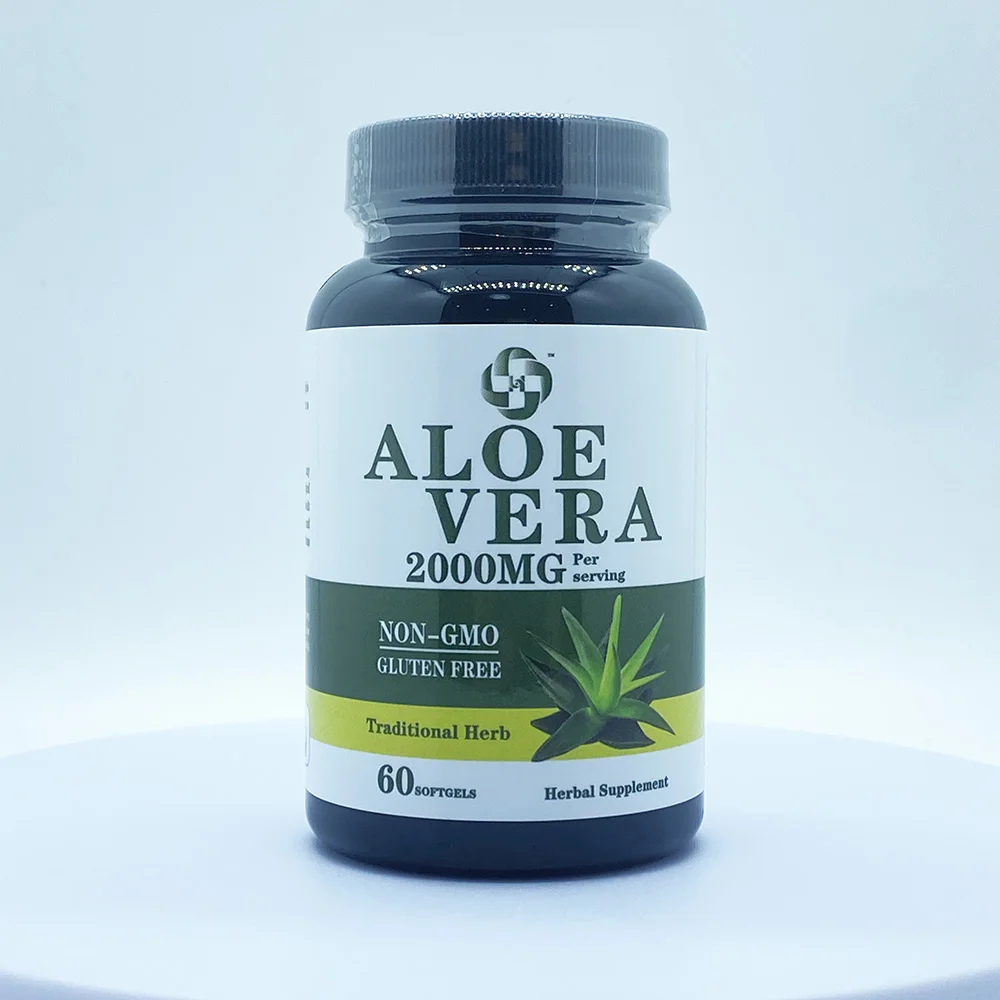 Herbal Supplements aloe vera capsules amincissantes constipation aloe vera softgel capsule