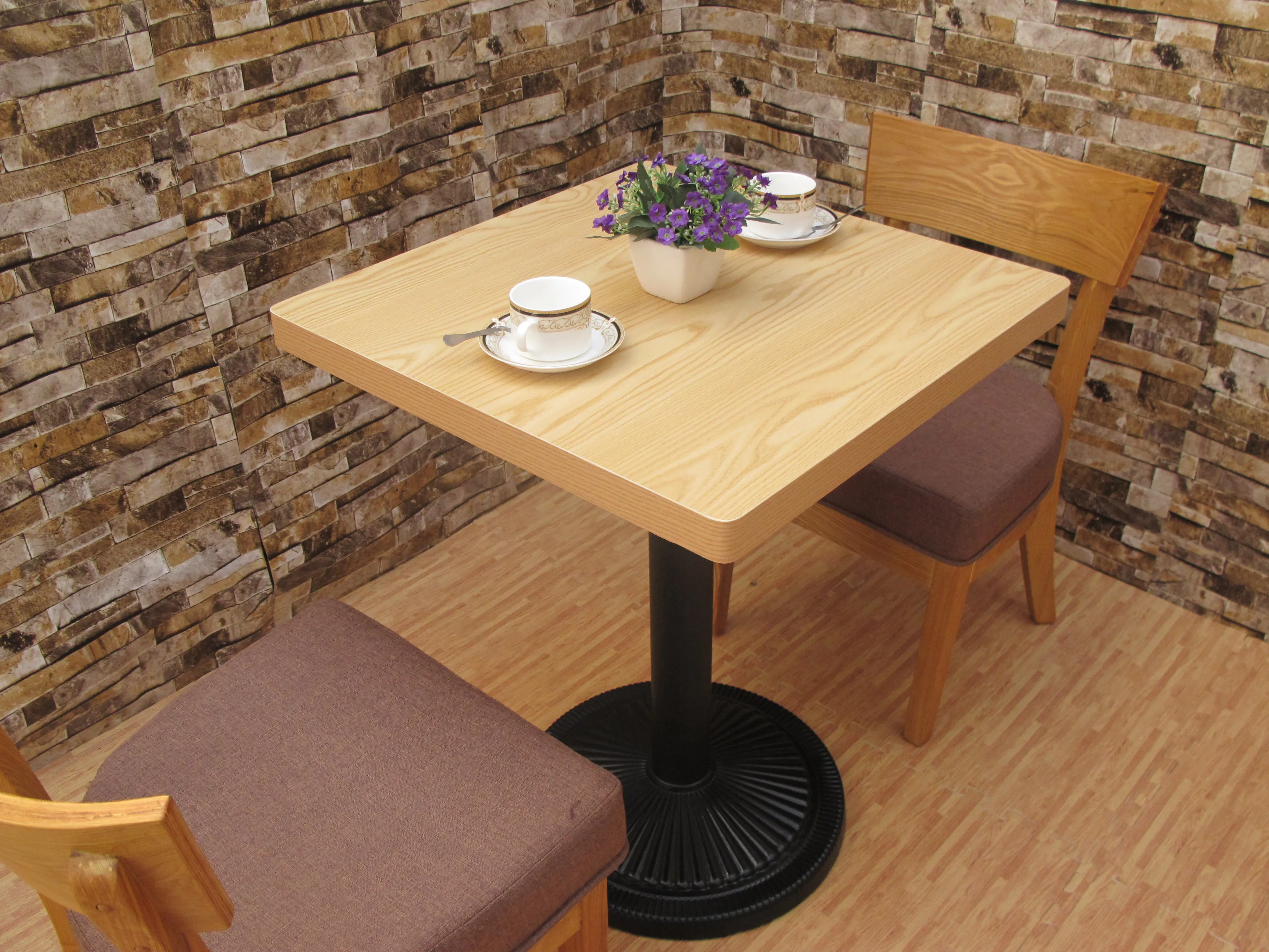 Restaurant Dinging Table Wood Wholesale Customized Good Quality Office Wooden Furniture Modern Contemporary Solid Wood Table Top