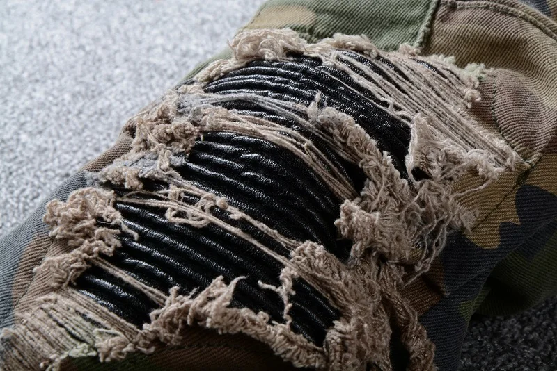 Мужские брюки-карго с карманами, камуфляжные брюки в итальянском стиле, модель #536 #