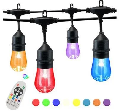  Waterproof String Light Decorative DIY Night Lights LED Outdoor lighting for Garden Gates Yard Party Wedding