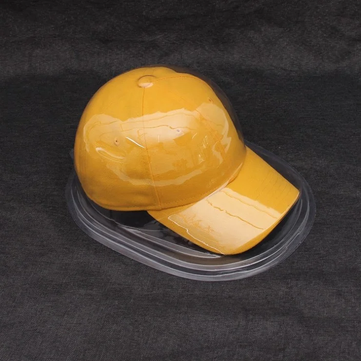 High Quality Customized Clear Transparent Baseball Hat Box Hat Display Box Hat Case