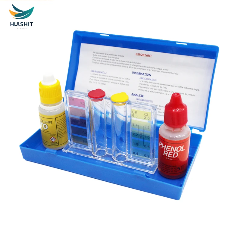 Pool water testing kit High quality swimming new product basic test kit for swimming pool cleaning