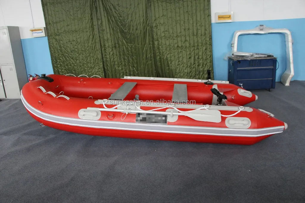 factory wholesale 2022 NEW 360mm inflatable Fishing boat with aluminium floor