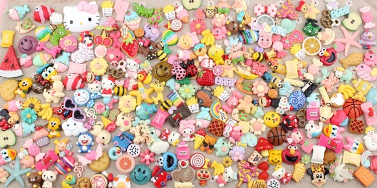 Wholesale Rose Resin Decorative Animals Flowers for Hair Accessories Headwear BB Clips DIY Cream Glue Phone Cases Shoes Jewelry