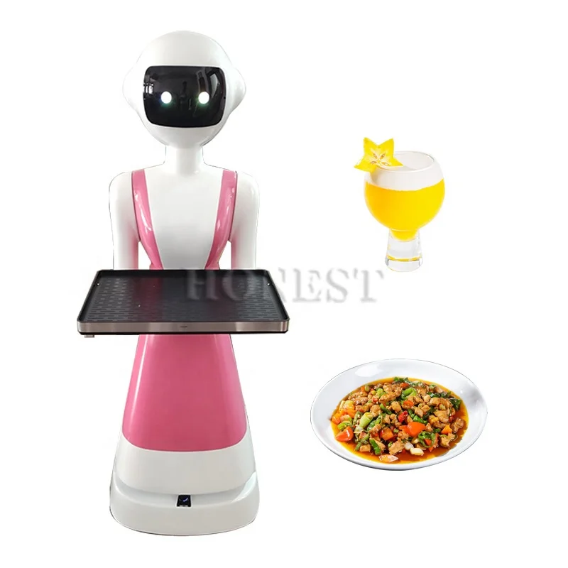Labor Saving Serving Robot Restaurant / Food Delivery Robot / Robot Commercial