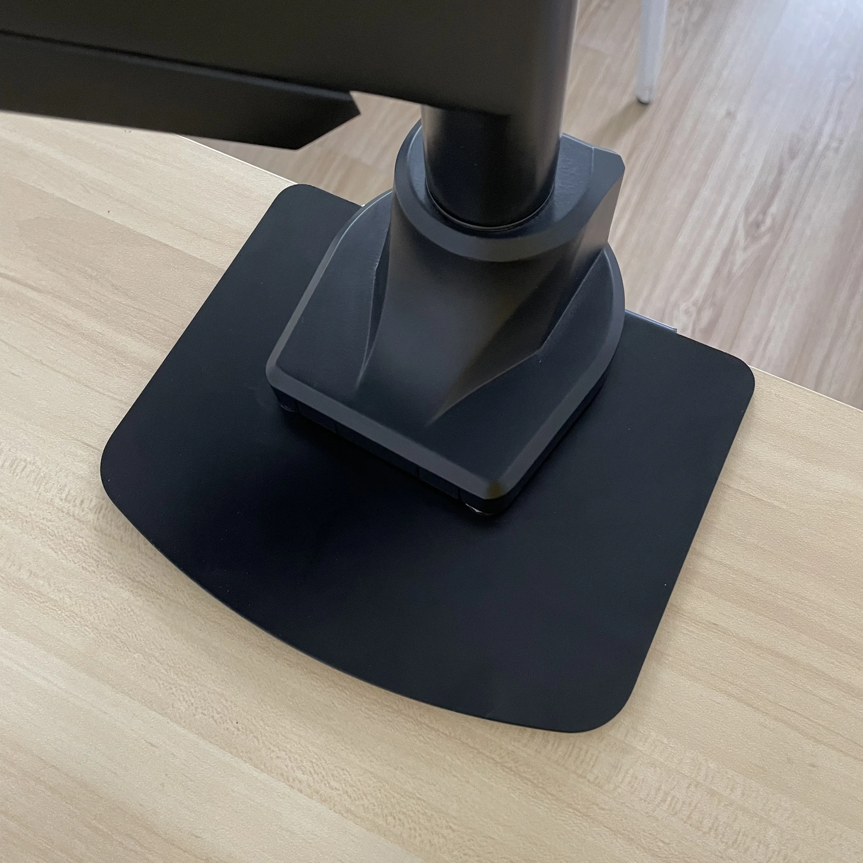 For Fragile Tabletop Protection Tops Black Bracket Steel Monitor Mount Reinforcement Plate