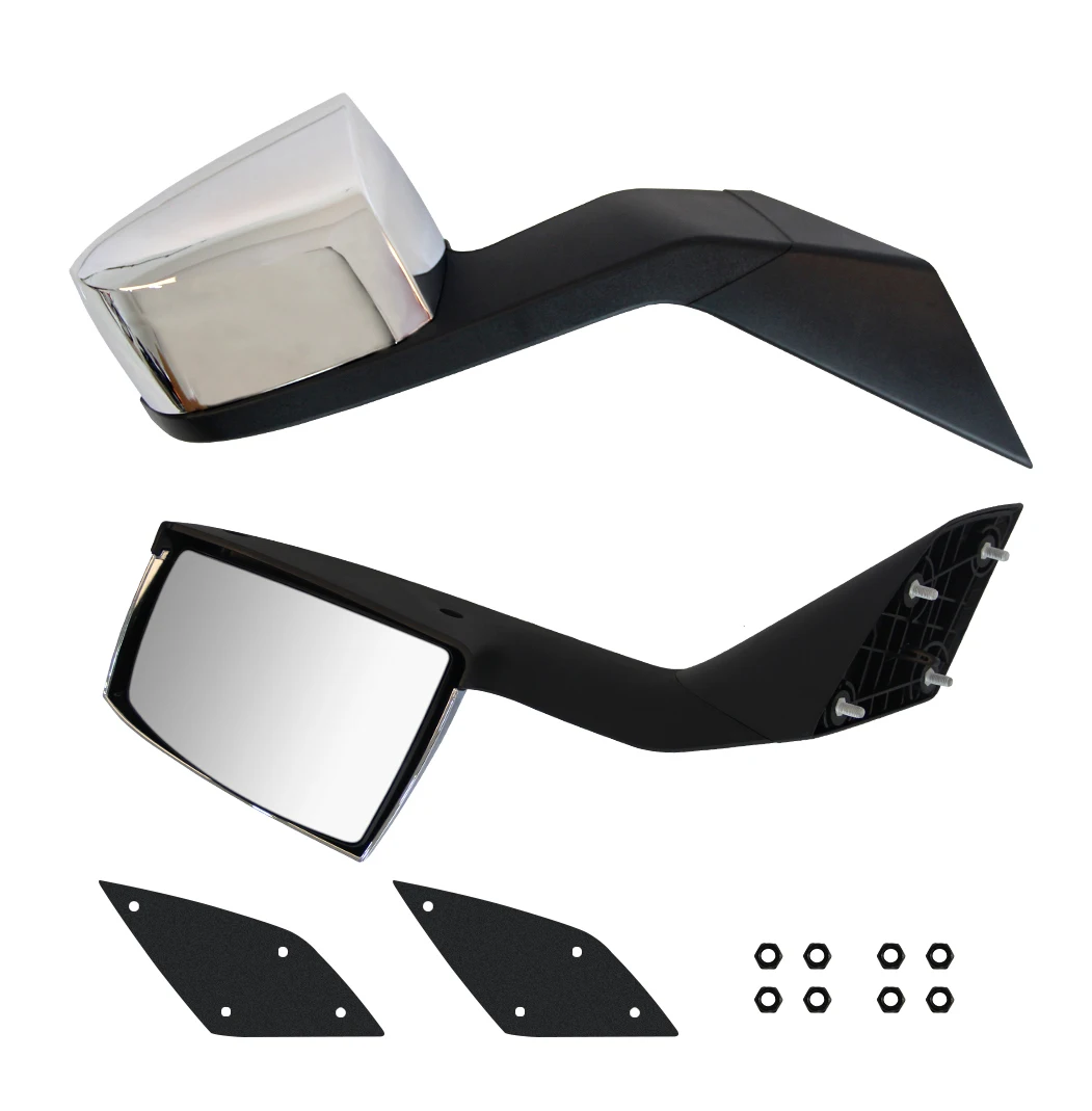 USA delivery truck accessories body parts chrome rearview mirror in north america