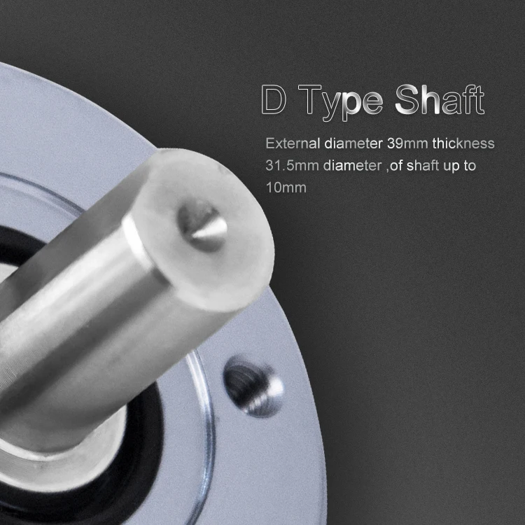 17+16bits multi-turn binary encoder SSI 6mm 8mm 10mm solid shaft SM39 RS485 absolute encoder electronic technology