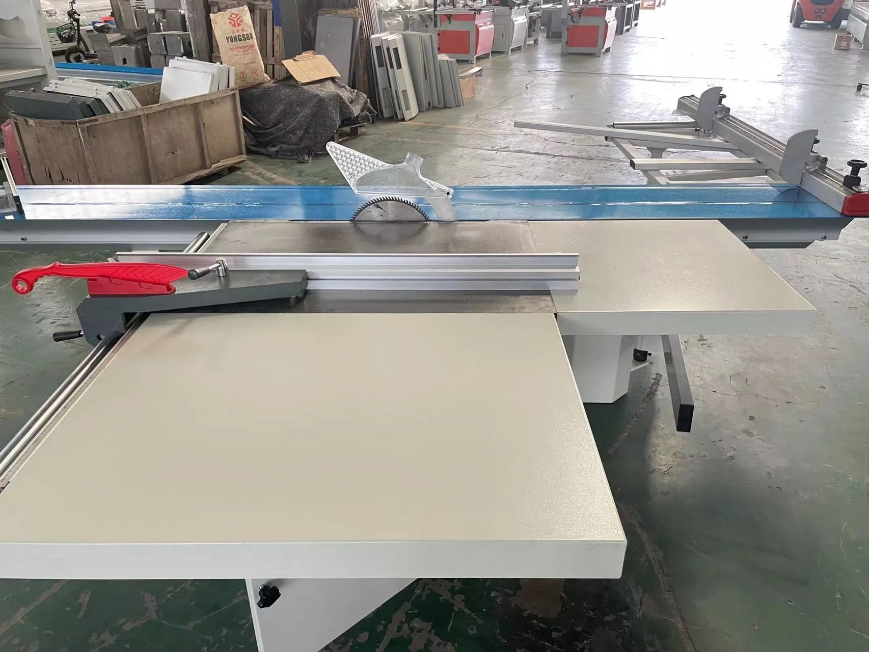 HYSEN SMV8D 45-90 Degree Customizable Size Sliding Table Panel Saw for Woodworking machine