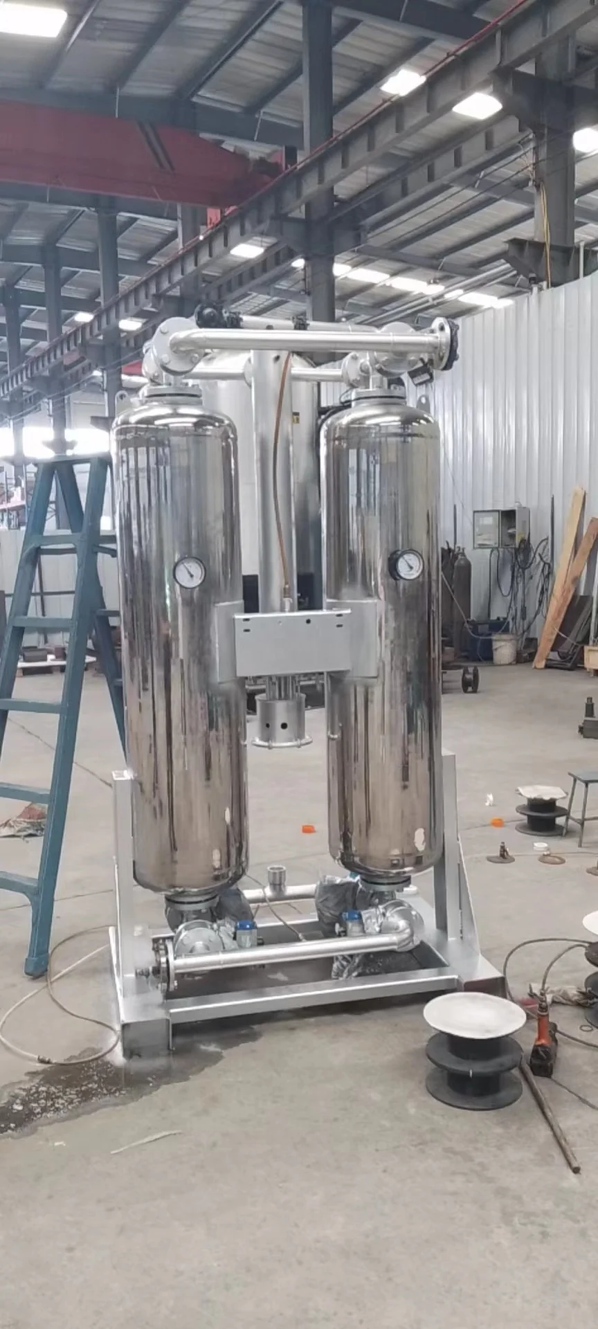 Electric Heatless Regeneration Desiccant Compressed Air Dryer for Industrial