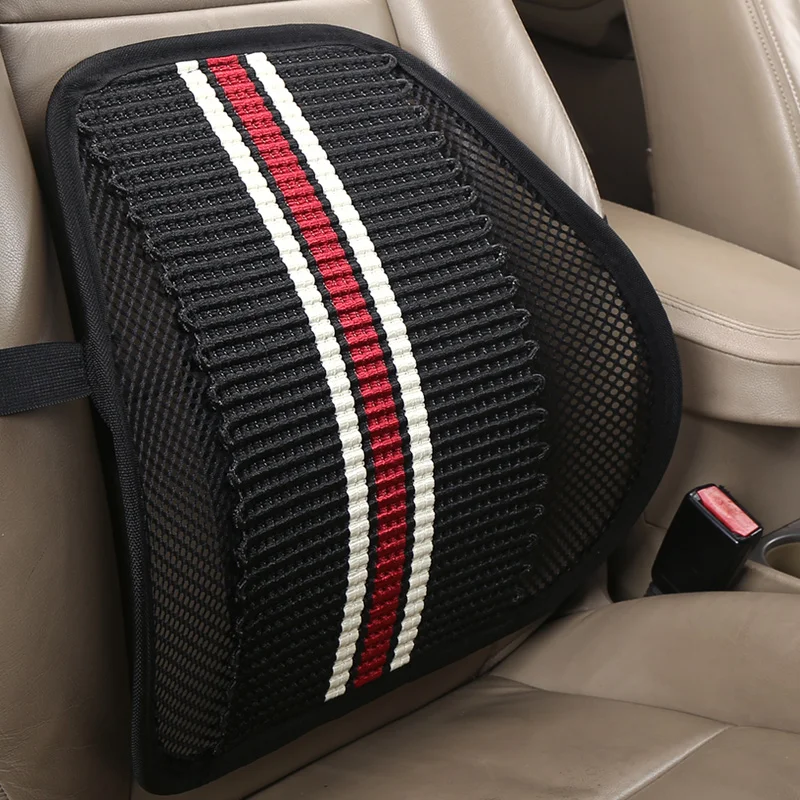 Summer ice silk Cool High Quality Mesh Lumbar Back Brace Support Office Home Car Seat Chair Cushion