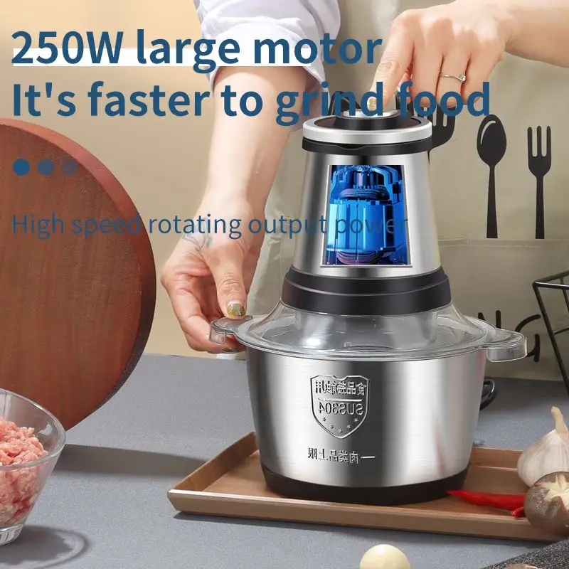 electric 1 13 in vegetable and multifunctional automatic, profesional mini food chopper/