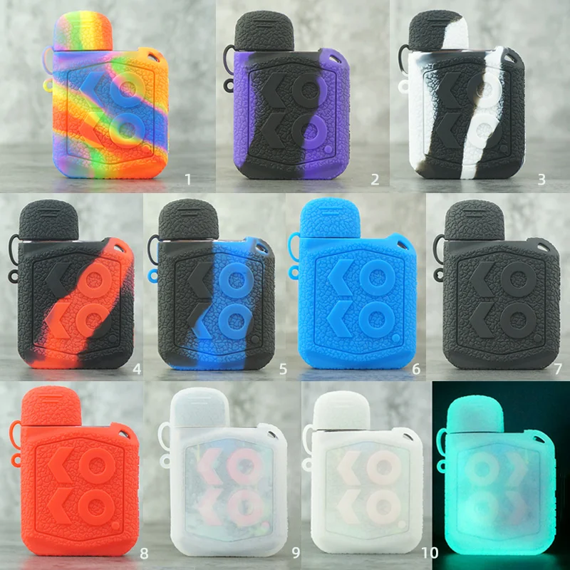  Новые защитный силиконовый чехол для Uwell KOKO PRIME Pod Комплект 2 кожного