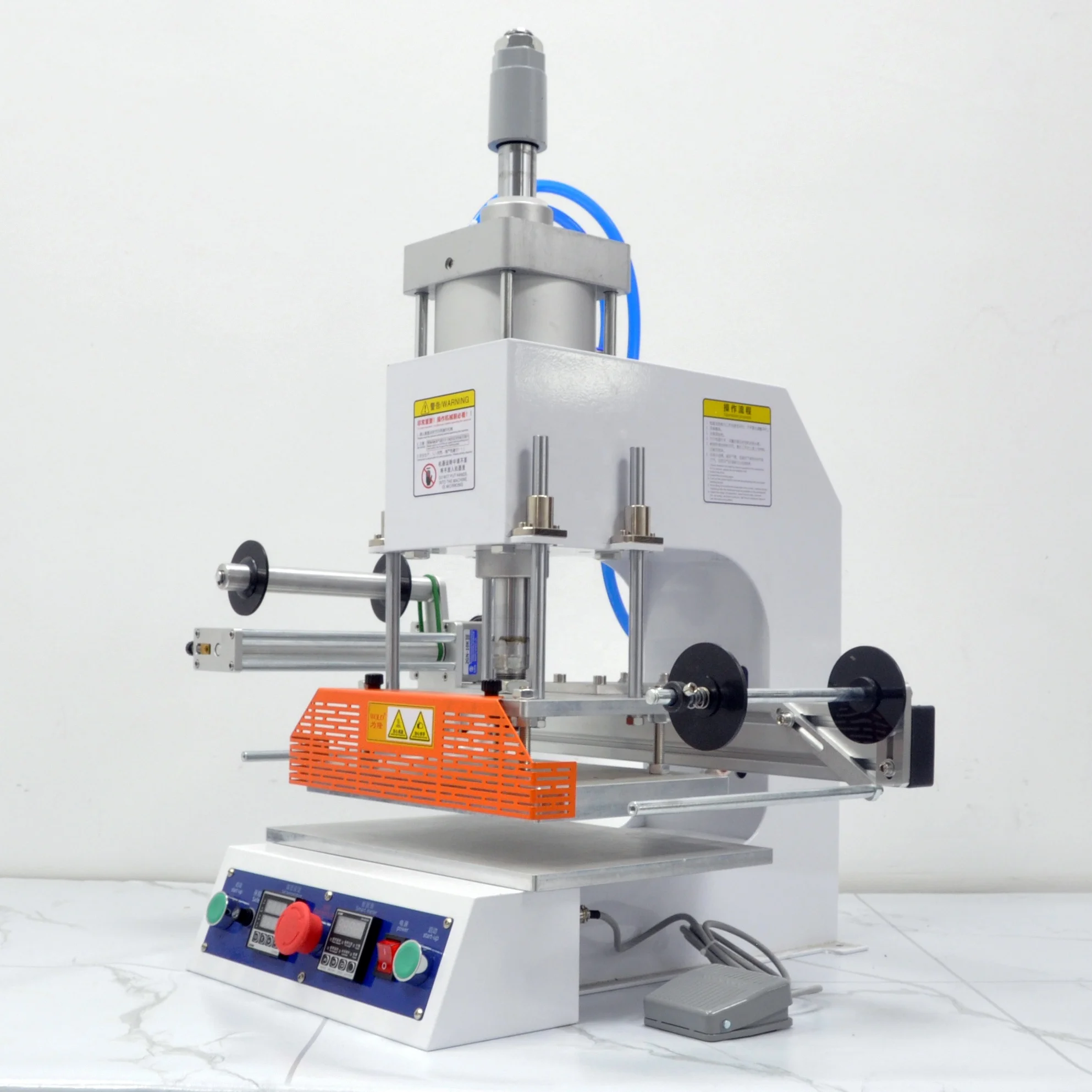 New Style Automatic fully automatic hot stamping machine Heat press machine for logo leather  Greeting card  Invitation card