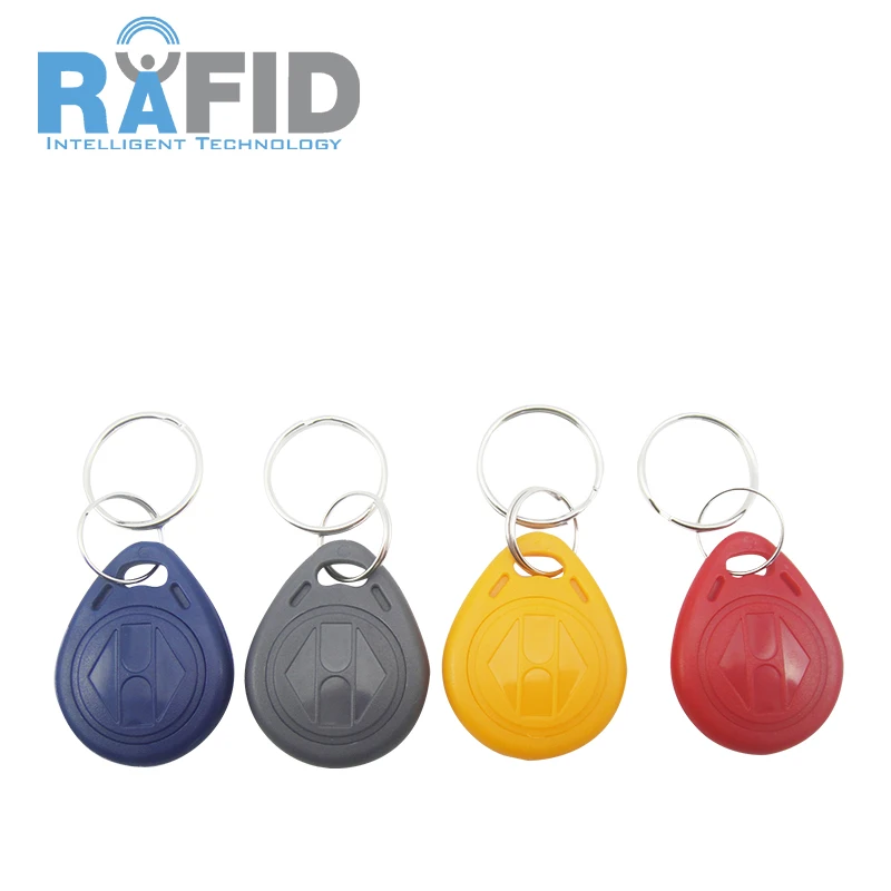 RAFID 125Khz TK4100 RFID Keychain Keyfob token Tags Access Control Rfid Proximity Key Fob