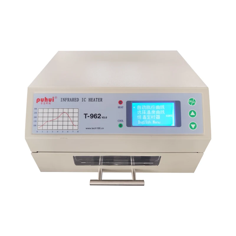 High Quality T962 v2 SMT SMD Machine Infrared Reflow soldering Oven IR IC Heater,T-962 soldering station