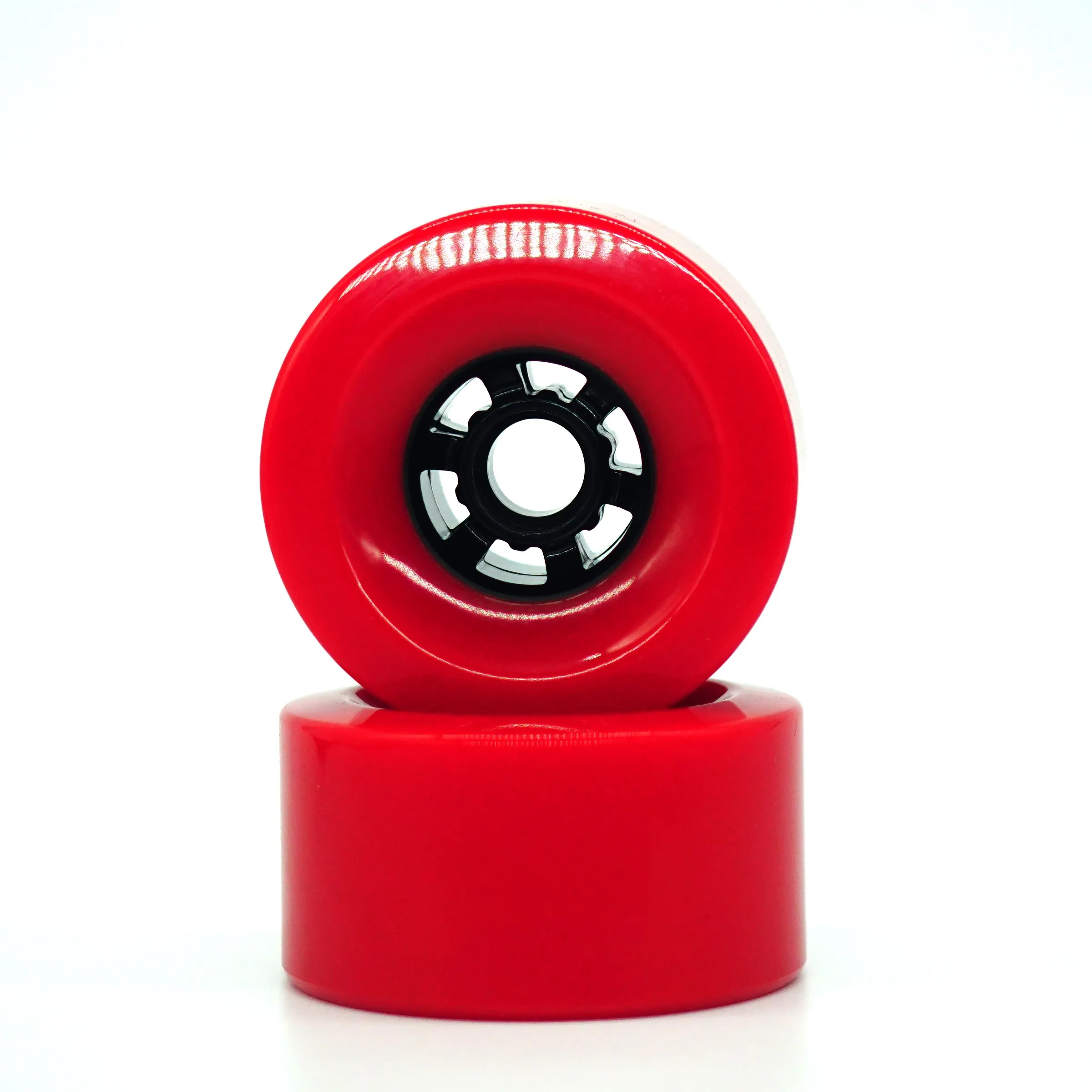 Factory Sale Custom Pu Longboard Wheels Skateboard Cruiser Longboard Wheels 97mm * 52mm Strong Core 97mm Longboard Wheels