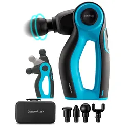 top 1 fascia gun 24v 16mm stroke deep tissue 30kgs stalling force custom massage gun with portable bag massage gun pro