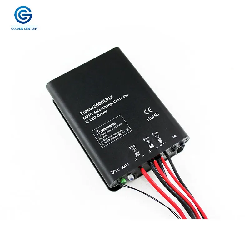 EPSOLAR Tracer3906LPLI 3910LPLI 10A 12V 24V Lithium Battery Solar Street Light MPPT Charge Controller With Built In LED Driver