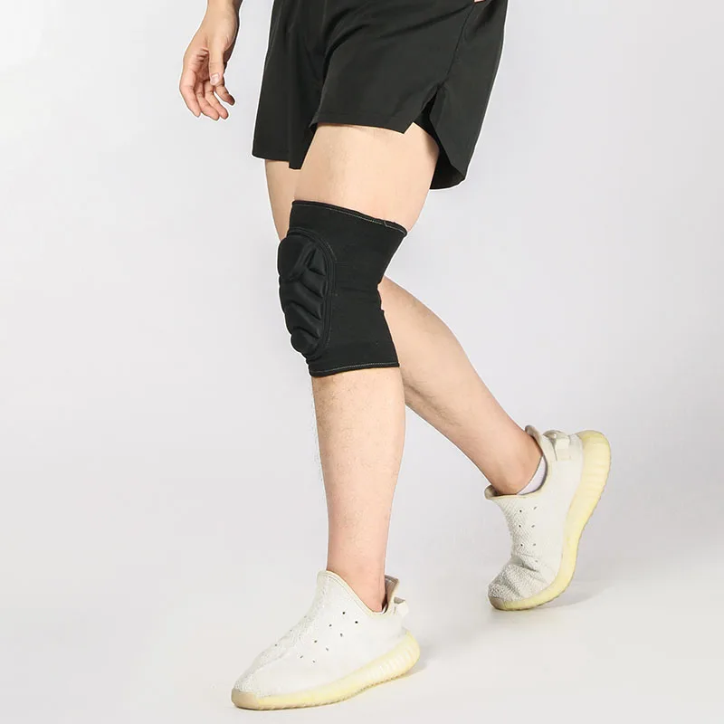 Sports outdoor compression protective anti-collision knee pads with thicken eva foam