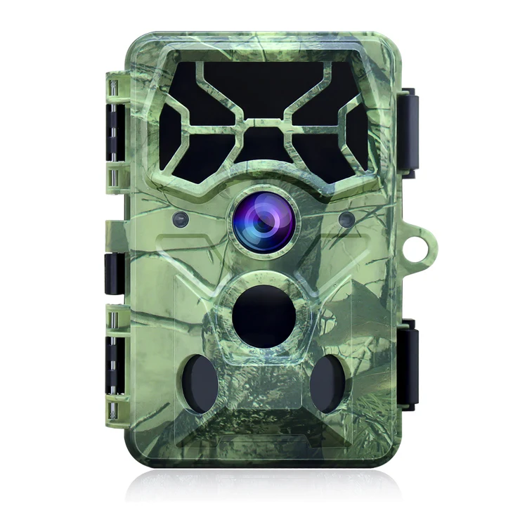 2.4 inch screen 4K wifi hunting camera to send video trail camera solar panel  rechargeable