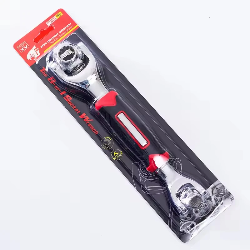 PEXMARTOOLS factory 48 in 1 Cr-V wrench Multi-function Wrench Universal Easy Use Socket Wrench Home Vehicle Hand Tools