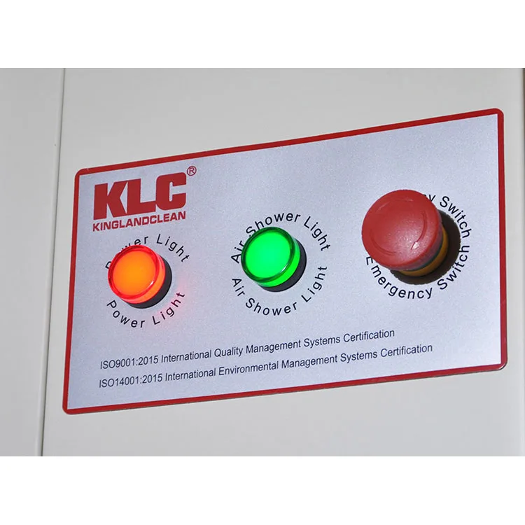 
China Supplier Surrounded High Efficiency Air Shower Room For Single Person Air Shower 