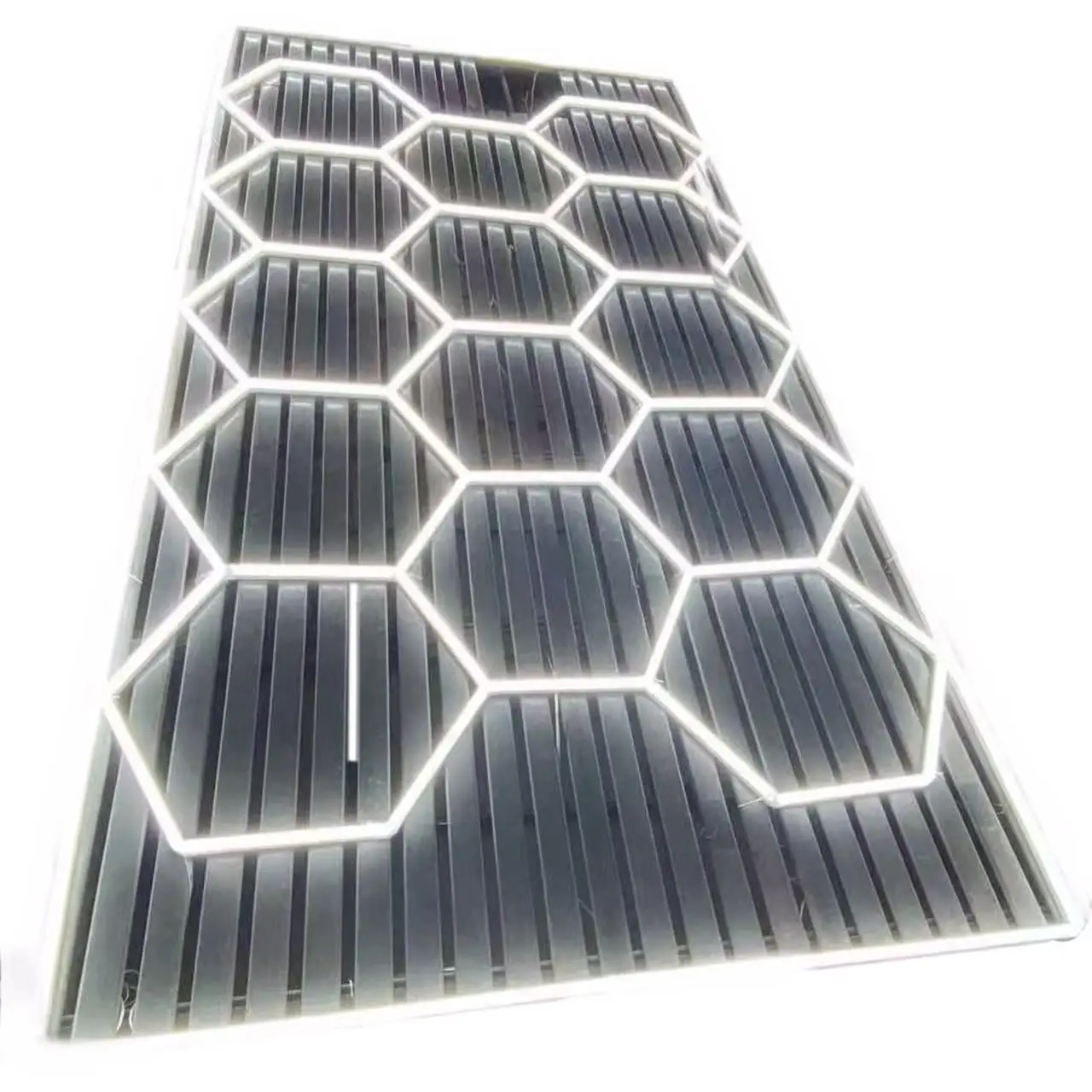 Автохимия магазин светодиодные лампы Соты Форма Настенные светильники для компактной автомойки