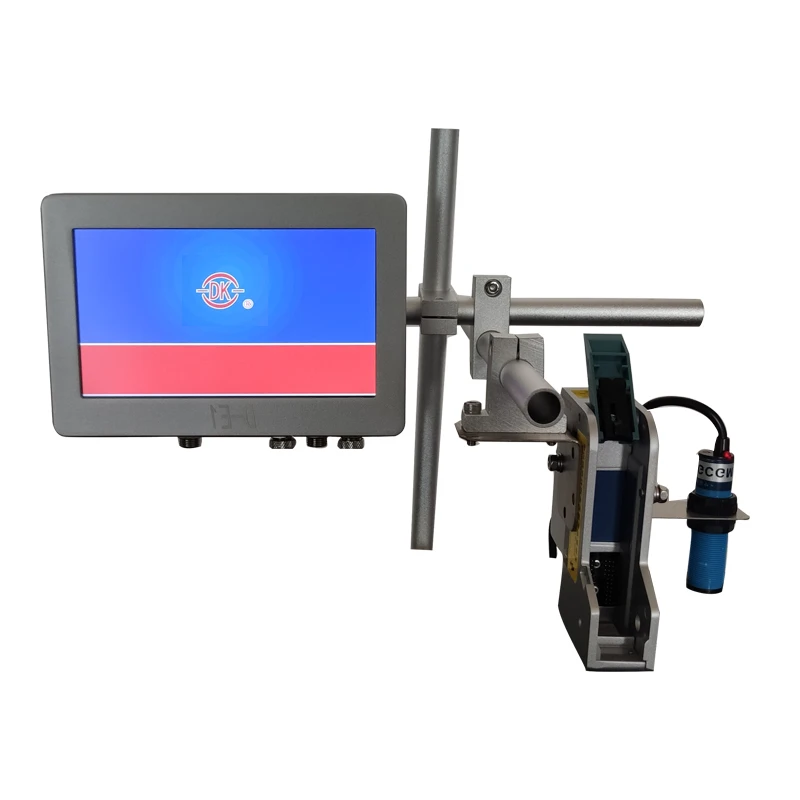 Dikai D-E1 TIJ for QR code, data, time, logo Thermal Inkjet Printer on wood metal plastic carton