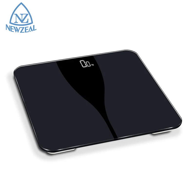 House Use Logo Imprint LED Glass 150Kg 180Kg Digital Body Weight Bathroom Scale