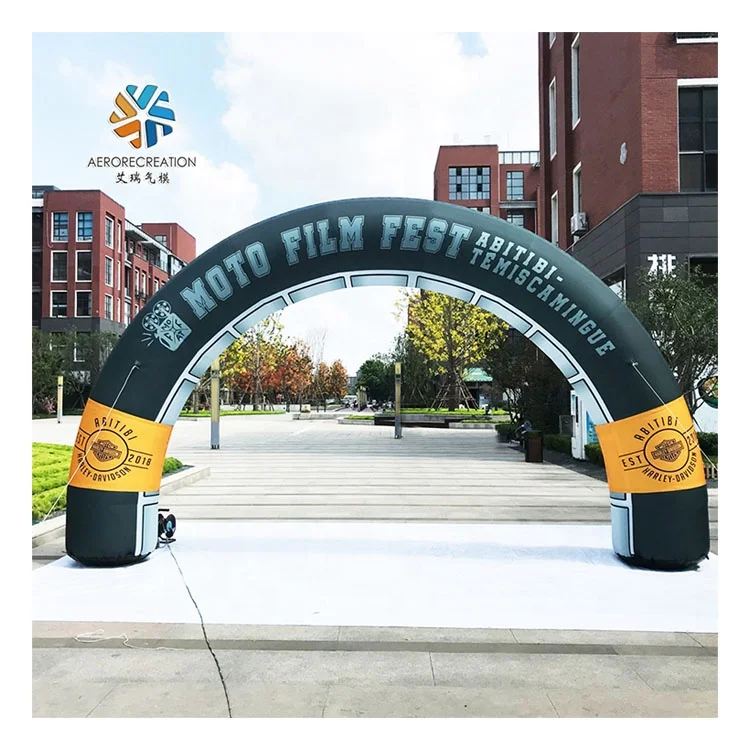 Factory Directly Customized Inflatable Adverting Arch for Events Giant 4m Height Continuous Inflatable Arch Tire